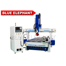 China 1530-4 Axis Automatic Tool Changer Atc Woodworking CNC Router